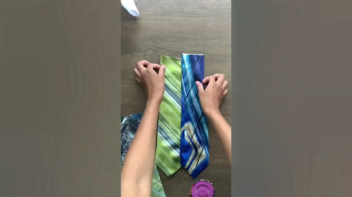 Watch me transform Mens’ neck ties into a skirt! #ad #ReMakeTheRunway