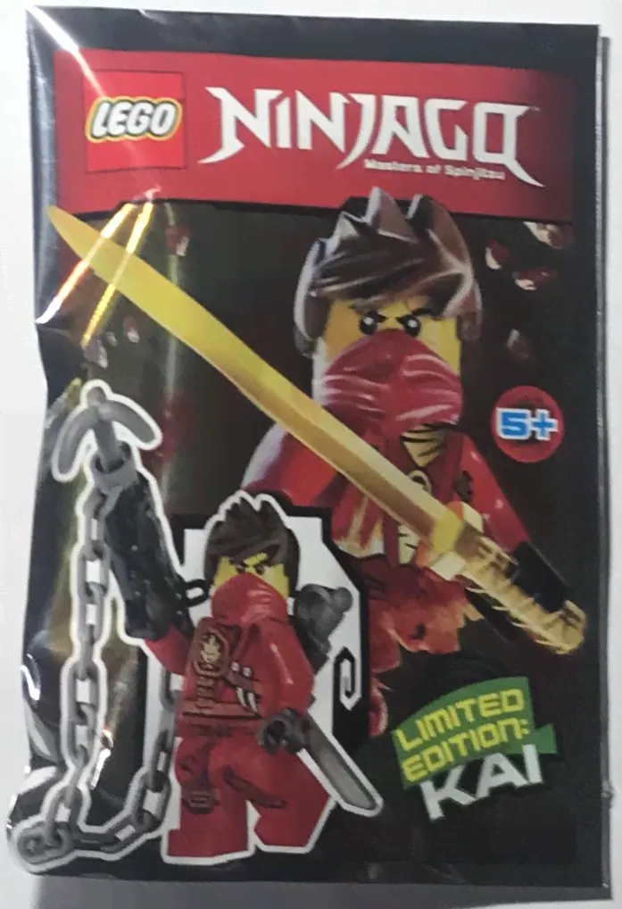 LEGO Ninjago Limited Edition Kai Minifigure Foil Pack Bag 891609