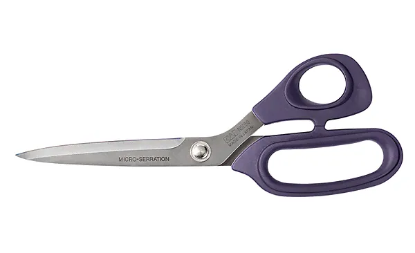 Ножницы раскройные KAI Professional №5250 25см с микрозубьями для тонких тканей-0