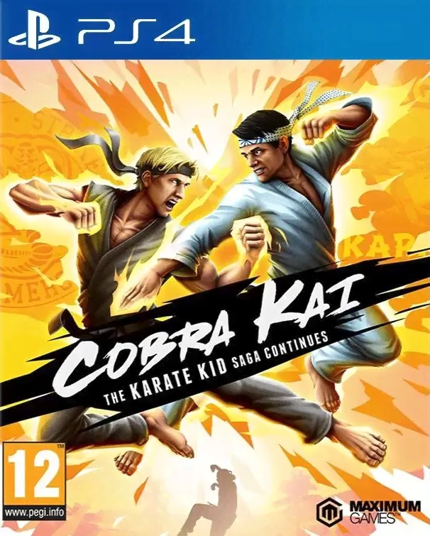 Cobra Kai: The Karate Saga Continues (PS4) б/у, Полностью Английский-0