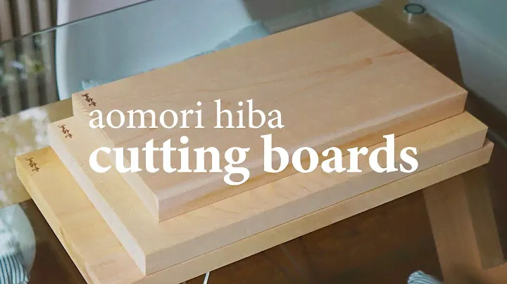 Japanese Aomori Hiba cutting boards