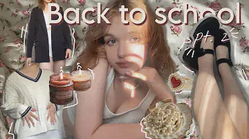 BACK TO SCHOOL || pt.2 || одежда, бижутерия, уходовая косметика, аксессуары для волос