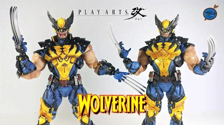 Play Arts Kai WOLVERINE Authentic vs Bootleg Comparison Review