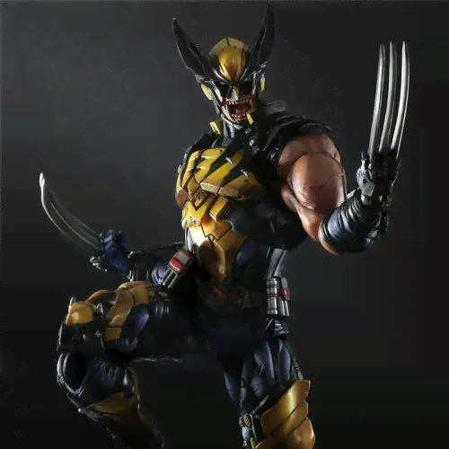 Play Arts Kai Wolverine Variant Square Enix Marvel Universe Boxed Action Figure