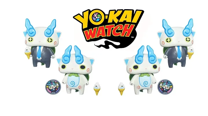 Yo-Kai Watch Komasan Figure from Hasbro / Йокай Вотч Комасан фигурка и медаль
