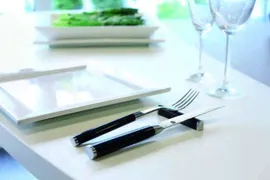 Набор вилка + нож для стейка, с подставкой для приборов Shun Classic, KAI, KAI