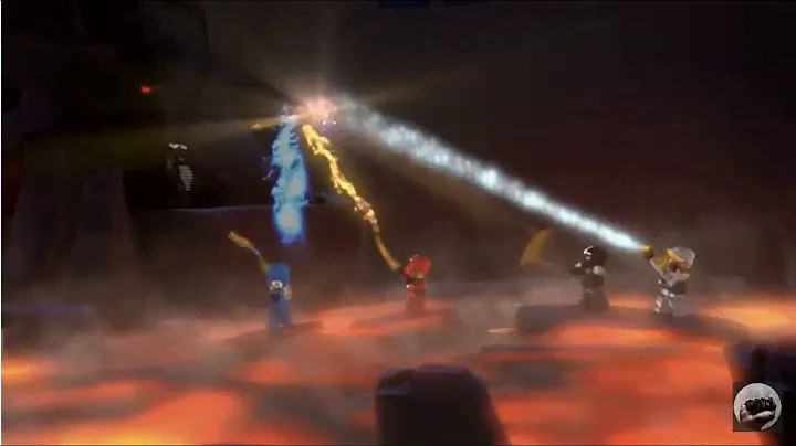Kai, Cole, Jay, and Zane destroy the Mega Weapon