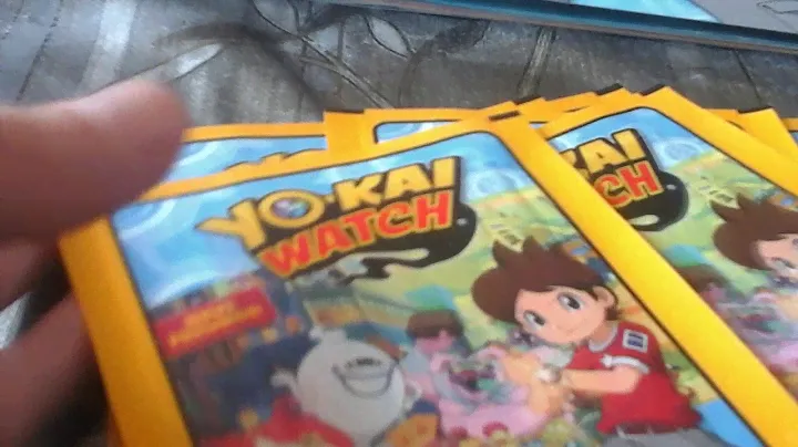 ouverture yo kai watch panini