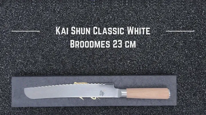 Kai Shun Classic White Broodmes 23 cm