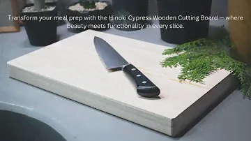 Master cooking with the Hinoki Cypress wooden cutting board  #cooking #japanesecraftsmanship