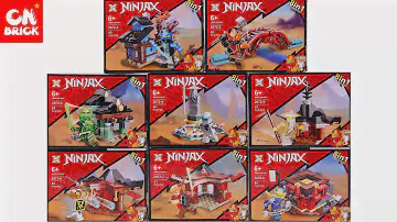 Unoffical Lego Ninjago Mini Temple of Airjitzu SX2072 Speed Build Unoffical lego