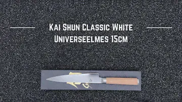 Kai Shun Classic White Universeelmes 15cm