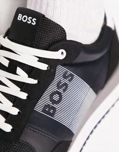 Черные кроссовки Boss by Hugo Boss Kai Runn 204753827 | black (lpn23990763)-2