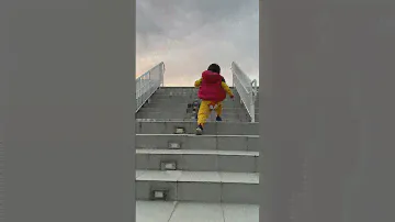 Cute baby kaikai playing