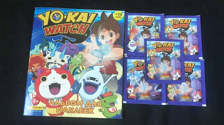 Альбом для наклеек YO-KAI WATCH // альбом для наклеек PANINI