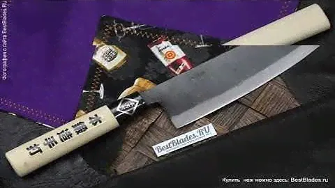 Кухонный нож Ryoma Pro Series Santoku 165 мм