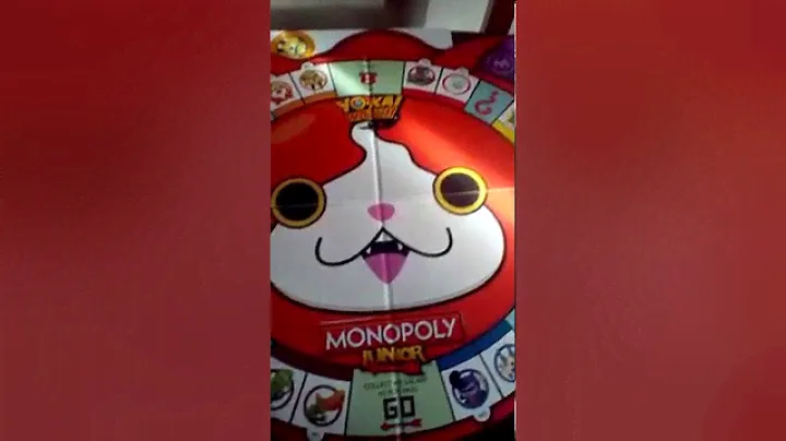 Unboxing Yo-Kai Watch Monopoly Junior