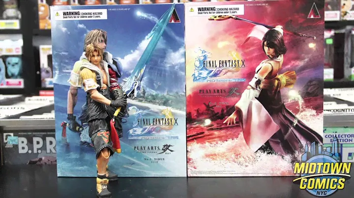 Распаковка фигурок Кай Тидус и Юна Final Fantasy X Play Arts