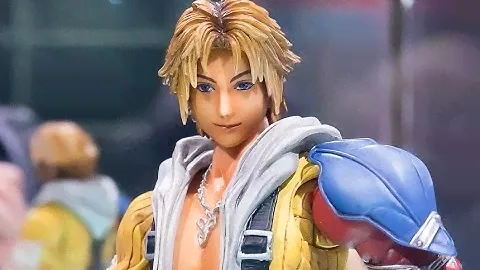 Обзор фигурки Кай из Final Fantasy X HD Remaster Tidus Play Arts Kai