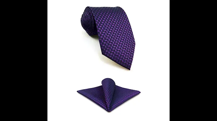 Purple Polka Dots Men’s Necktie