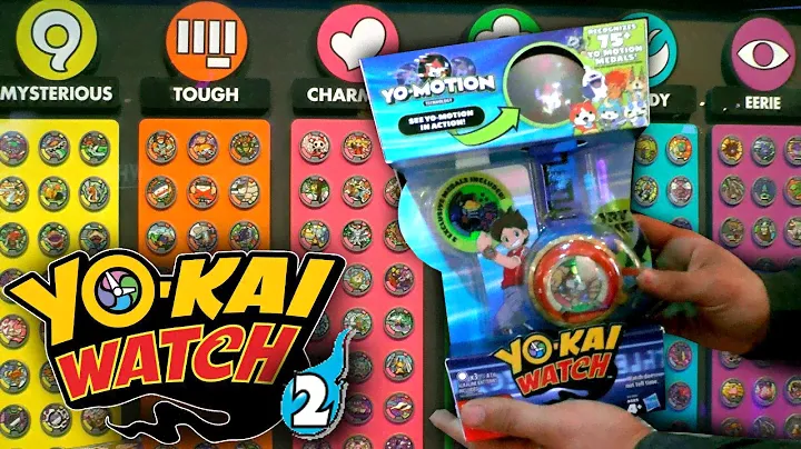 Yo-Kai Watch Series/Season 2 - Yo Motion Watch, Medals, Plushies, Cards, Tribes