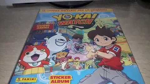 Panini 2017 Yo-Kai New Friends sticker album review