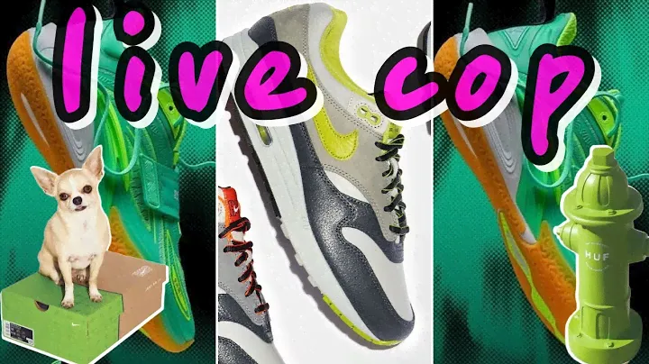 Huf x Nike Air Max l Kyrie Irving x Anta Kai 1 'green grails' live cop
