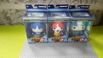 Я ВЫЗЫВАЮ ТЕБЯ!!! Распаковка и обзор фигурок Yo-kai watch