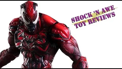 Обзор Play Arts Kai Venom (Carnage Red Variant) — ОБЗОРЫ ИГРУШКИ SHOCK 'N AWE