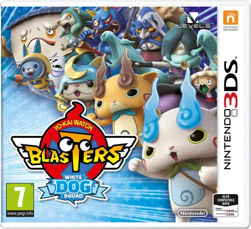 Yo-kai Watch Blasters: White Dog Squad [3DS, Английская версия]