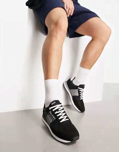 Черные кроссовки Boss by Hugo Boss Kai Runn 204753827 | black (lpn23990763)-1