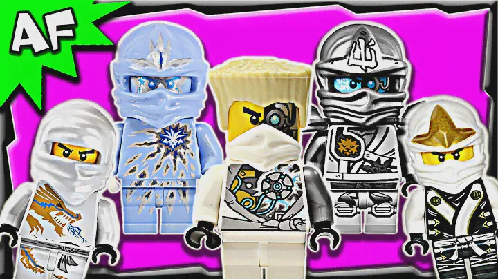 Lego Ninjago Zane WHITE NINJA Minifigures Complete Collection