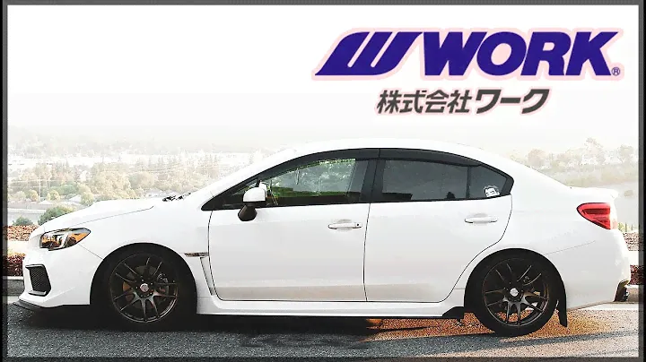 Matthew gets NEW WHEELS for his WRX! (WORK CR Kiwami's)