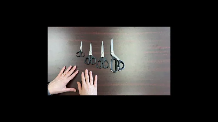 Product Demo : Kai Scissors in 4 Sizes