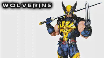 Play Arts Kai WOLVERINE Marvel Variant Action Figure Toy Review