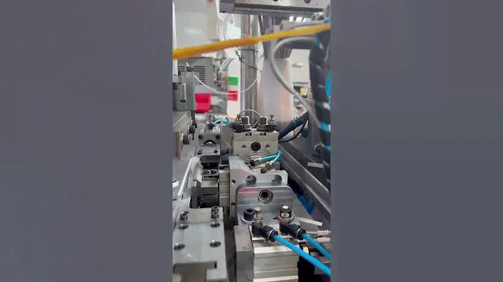 Get an up-close look at how a single-edged razor blade is assembled