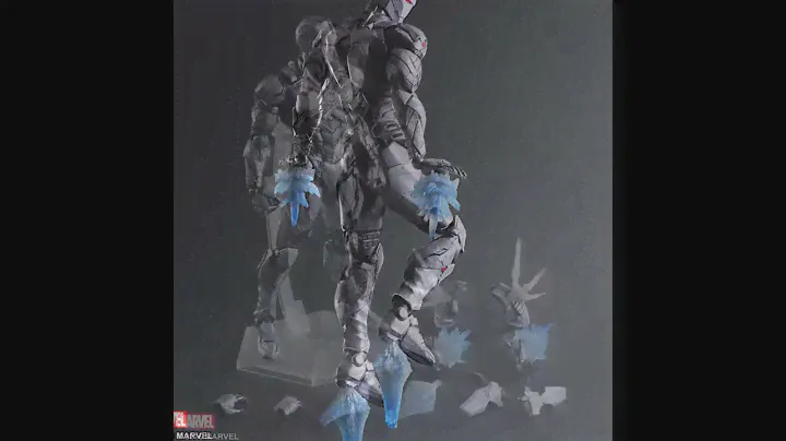Marvel Universe Variant Play Arts Kai Iron Man Iron Man Limited Color Ver. From Square Enix