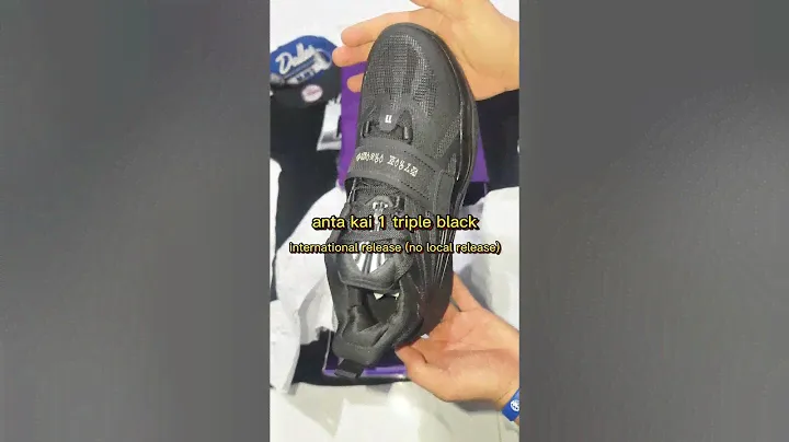 anta kai 1 black warrior / triple black