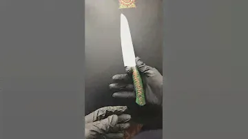 Кухонный нож из стали N690